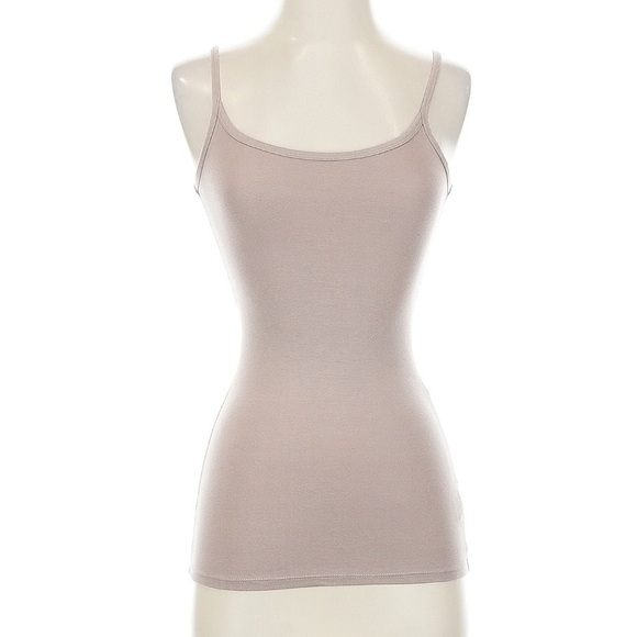 Barneys New York CO-OP Tops - Barneys New York CO-OP Taupe Camisole